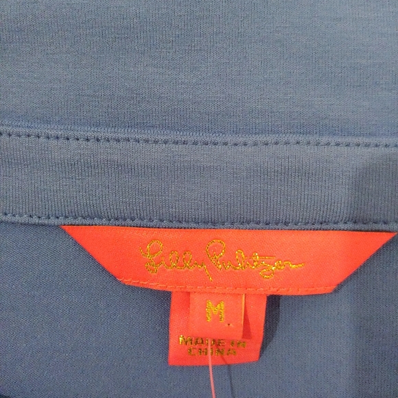 Lilly Pulitzer Lula Dress Coastal Blue - Picture 10 of 10